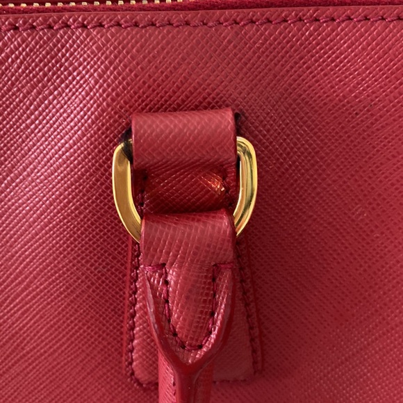 PRADA Saffiano Lux Large Galleria Double Zip Tote - Picture 6 of 12